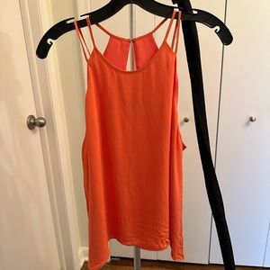 Parker silk tank top